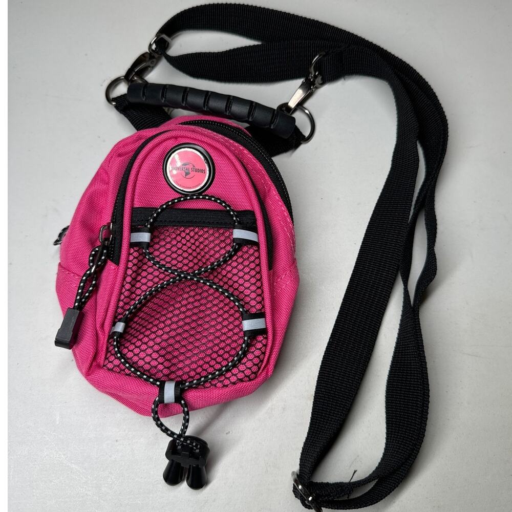 universal studios mini crossbody bag back pack pink